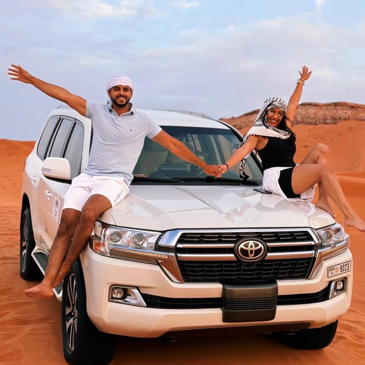 Private Desert Safari 4x4 vehicle